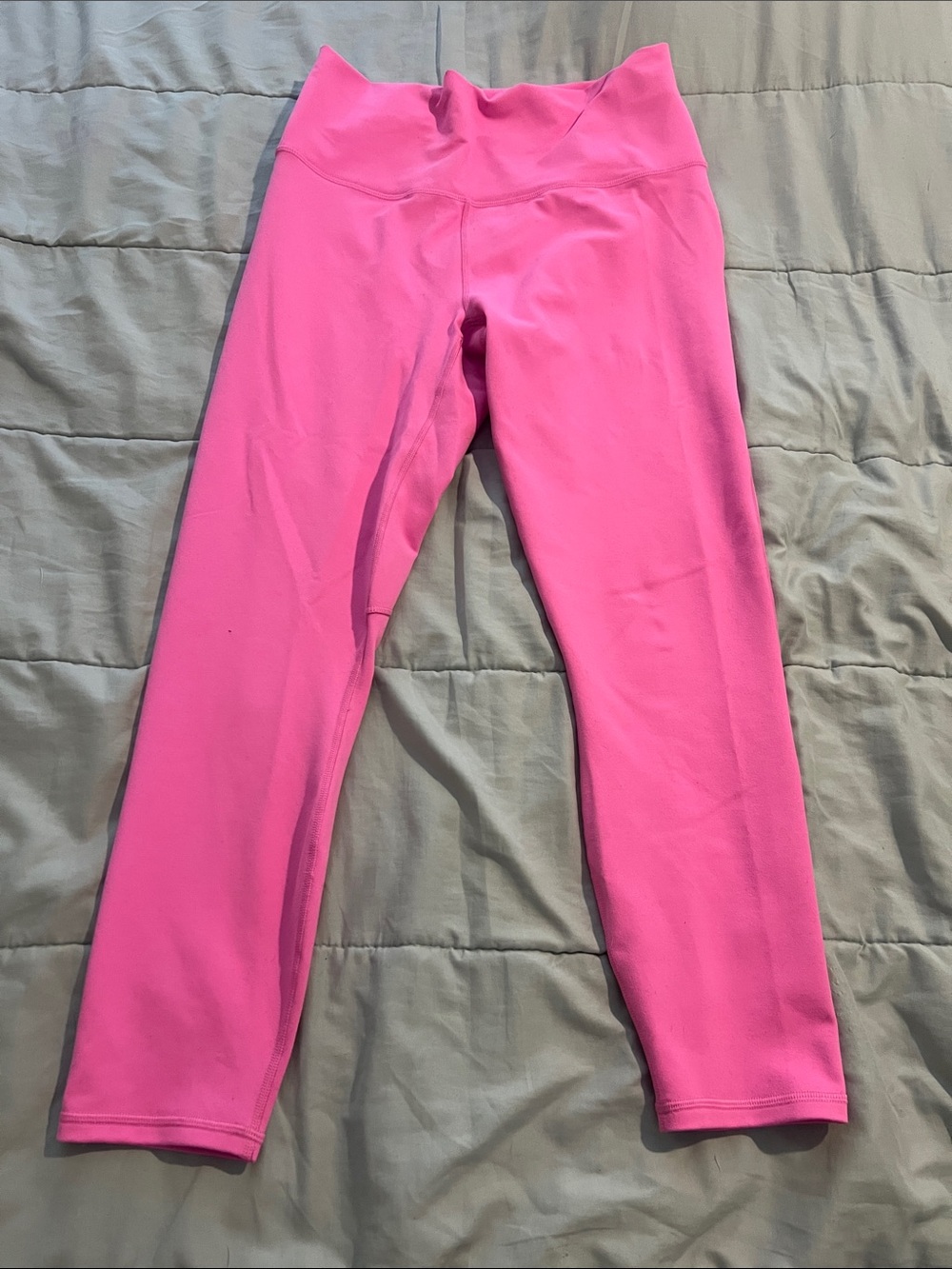 High-Rise Pink Performance Leggings